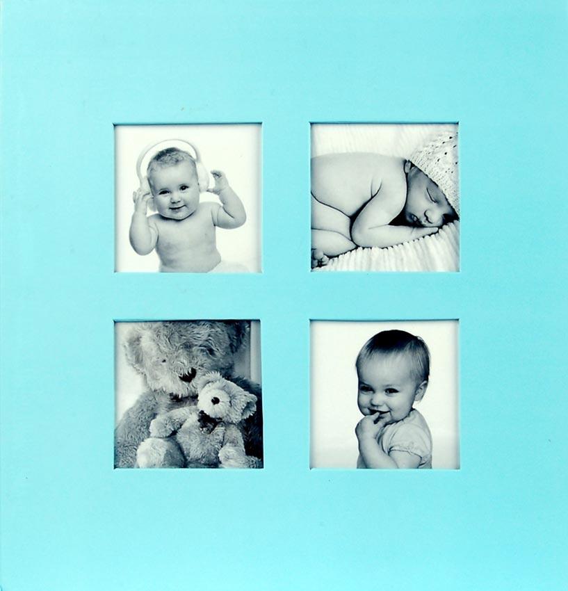 SAMOLEPÍCÍ album 60 stran - Baby style modré