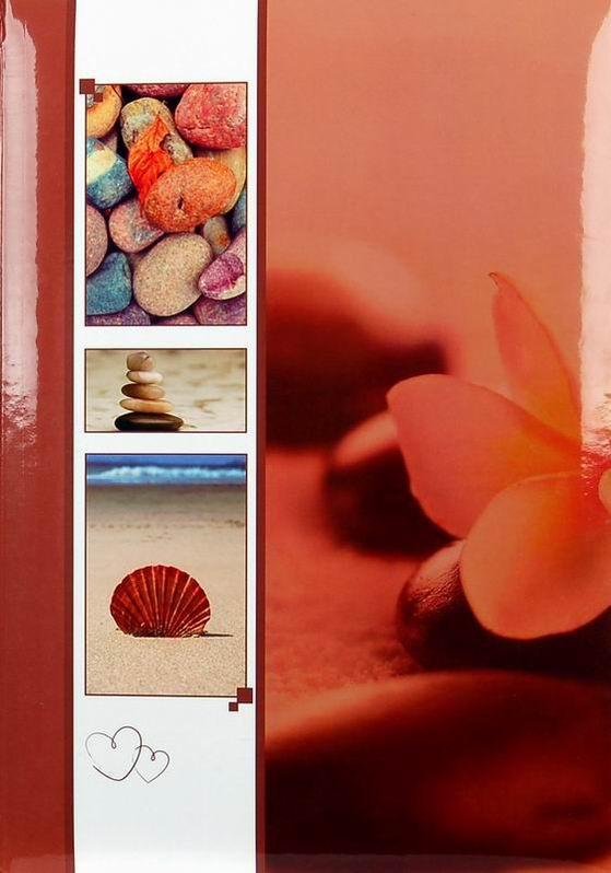 Fotoalbum 10x15 pro 200 fotek Wellnes hnědé
