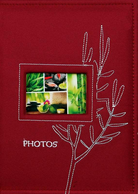 Album pro 200 fotek 10x15  Vogue vínové