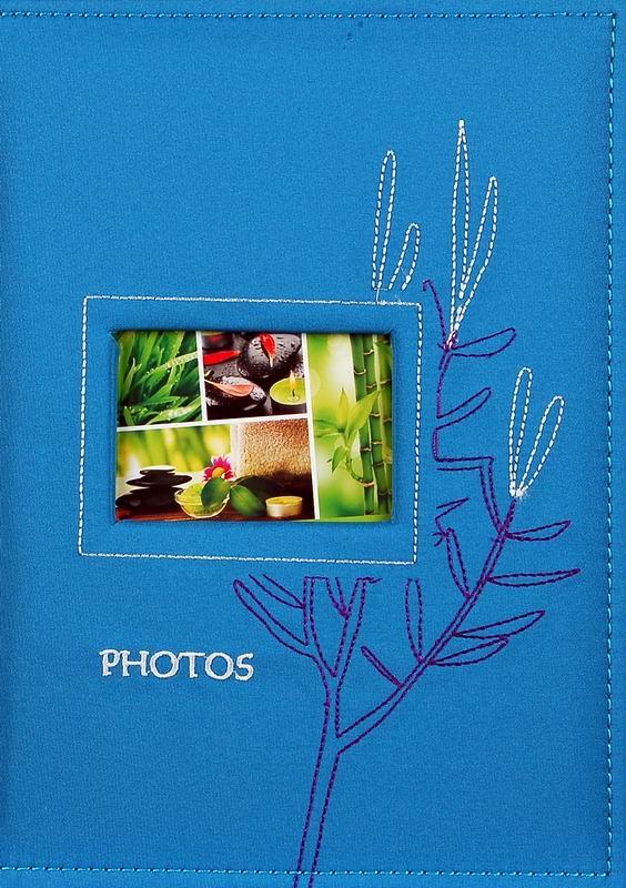 Album pro 200 fotek 10x15  Vogue modré