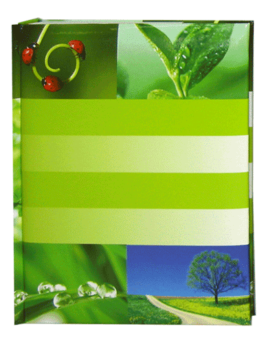 Album pro 200 fotek 10x15 Rainbow zelené