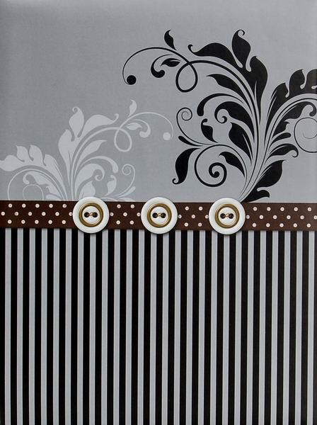 SAMOLEPÍCÍ album 40 stran - Decor šedé