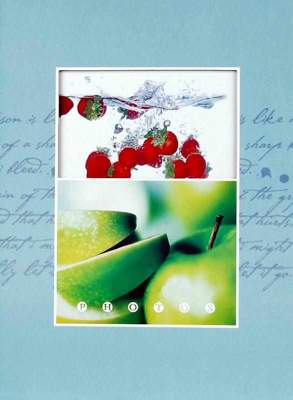 SAMOLEPÍCÍ album 20 stran Fruity  modré