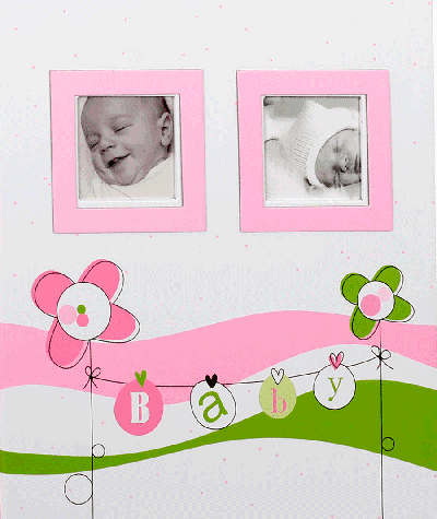 Album dětské 60 stran Lucky Baby růžové
