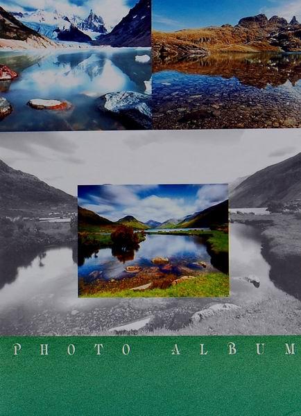 Fotoalbum 10x15 pro 200 fotek Sky air zelené
