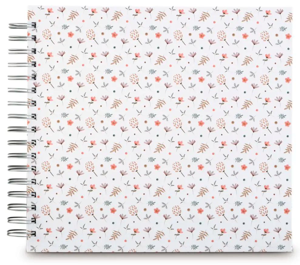 Klasické kroužkové fotoalbum  50 stran Fine Art Floral
