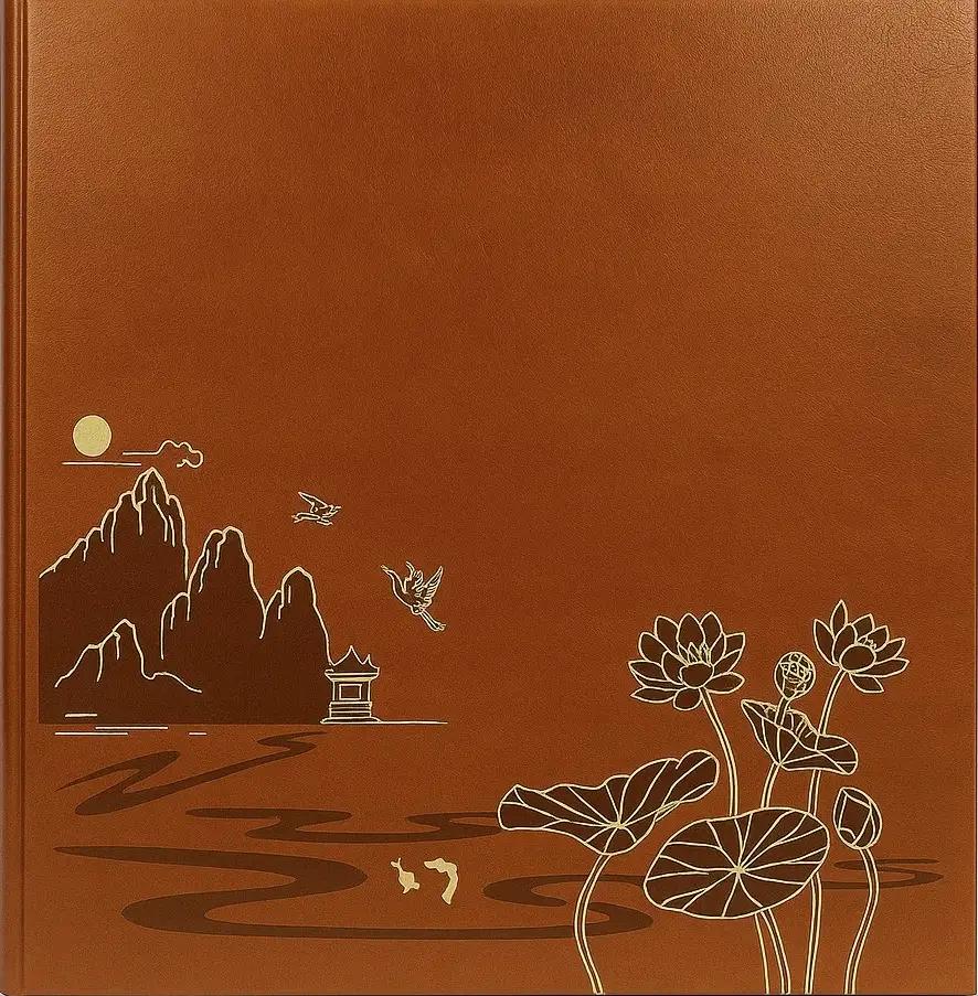 Fotoalbum 10x15 pro 1000 fotek Lotus-brown