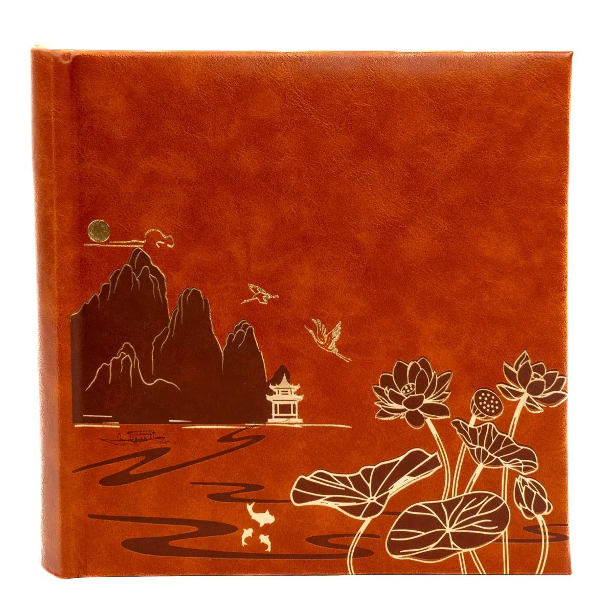 Album pro 200 fotek 10x15 Lotus hnědé