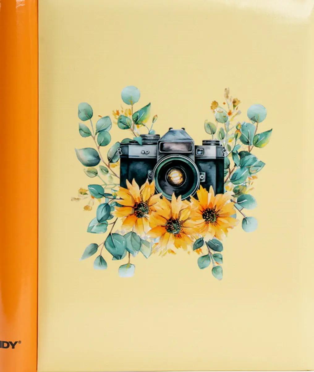 Fandy fotalbum SAMOLEPÍCÍ 40 stran Lens žluté