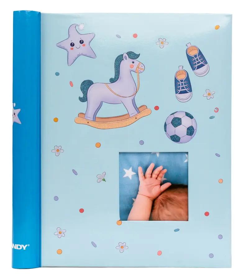 Fandy fotoalbum SAMOLEPÍCÍ 20 stran Fun modré