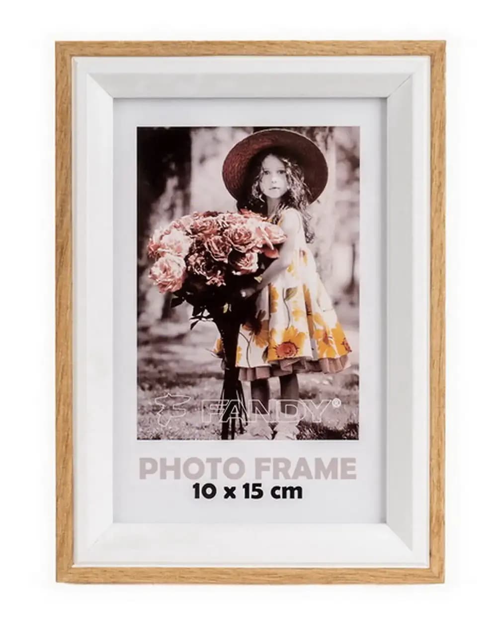 Fotorámeček 10×15 Botany světle hnědý