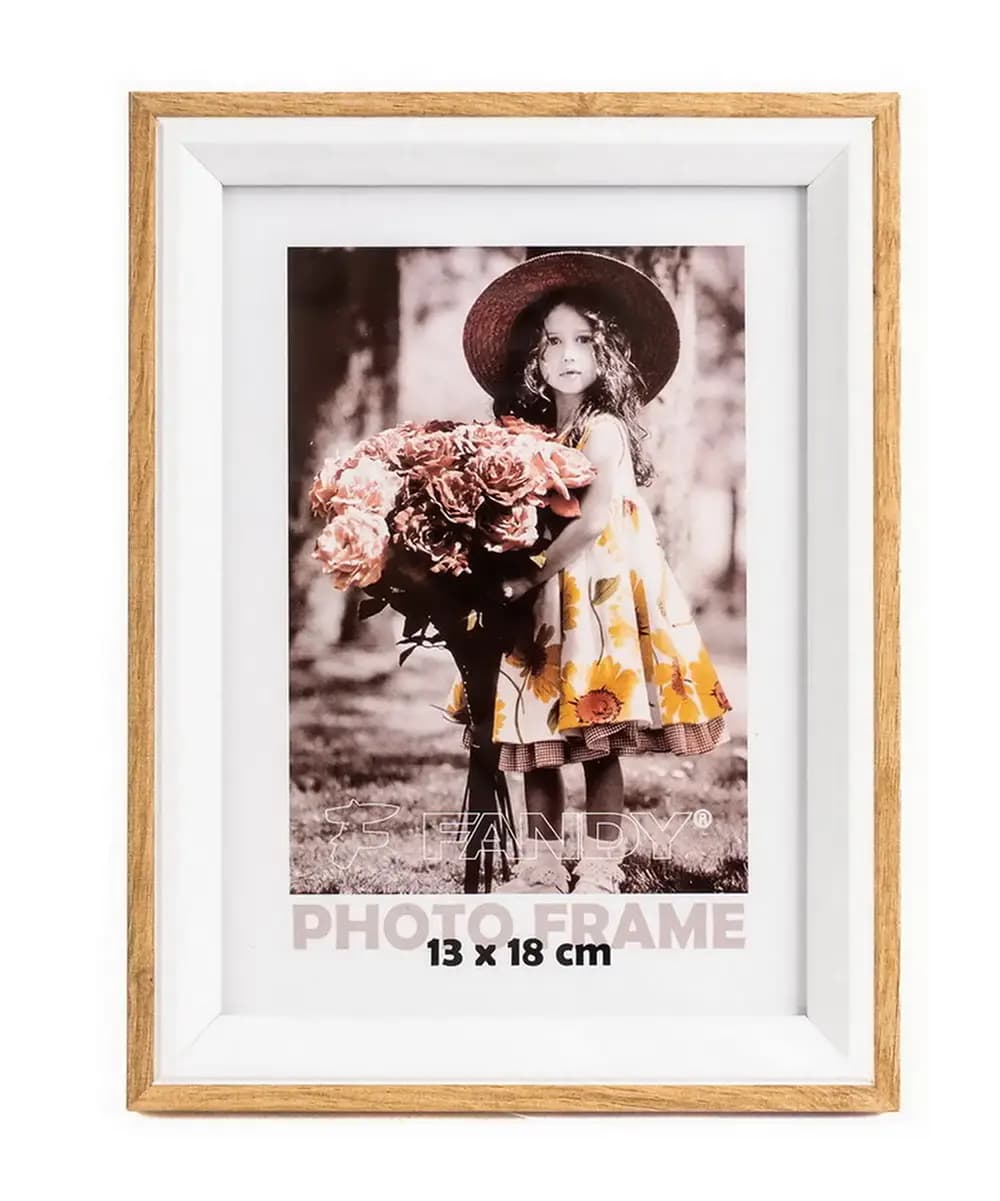 Fotorámeček 13×18 Botany světle hnědý