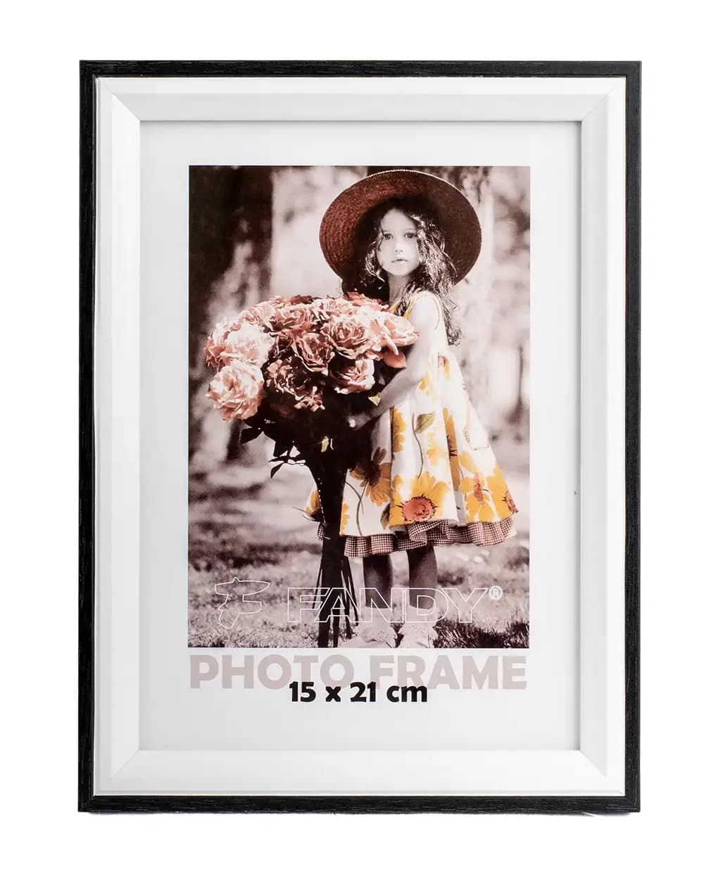 Fotorámeček 15×21 Botany černý