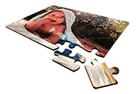 Pevné fotopuzzle na MDF desce