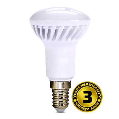 Solight LED žárovka reflektorová, R50, 5W, E14, 4000K, 400lm, bílá WZ414