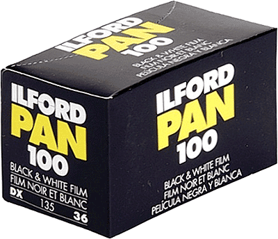 Ilford PAN 100/36 černobílý