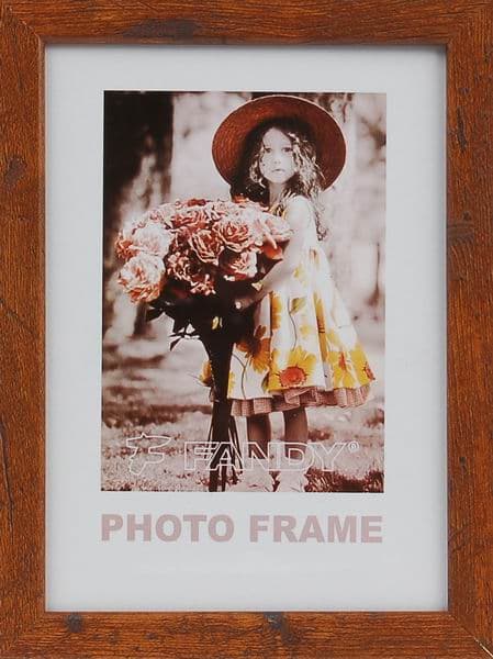 Fotorámeček 15x21 Style tm.hnědý