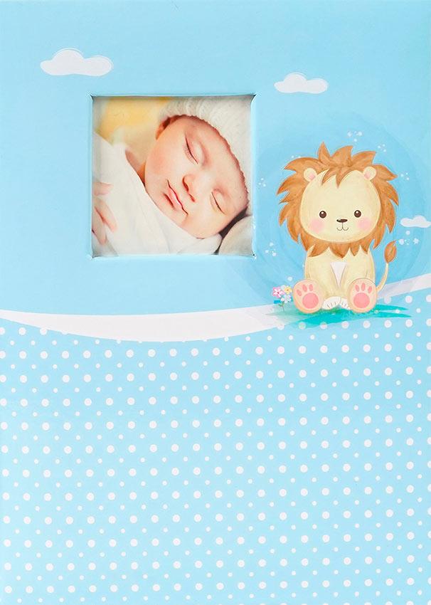 Fotoalbum 9x13 pro 200 fotografií Cloud modré