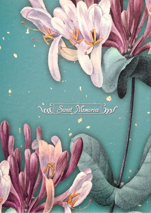 Mini album pro 100 fotek 10x15 Flower7-2