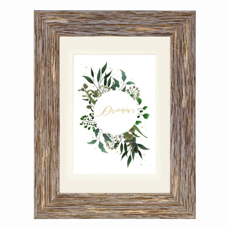 Fotorámeček 20x30 Chalet hnědo-šedý