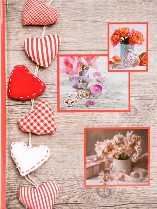 Fotoalbum 9x13 pro 200 fotografií Sense 1 red