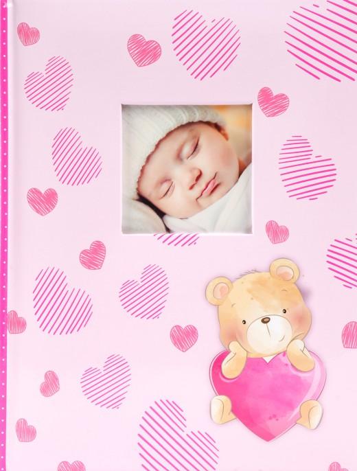 Fotoalbum 10x15 pro 300 fotografií Darling růžové