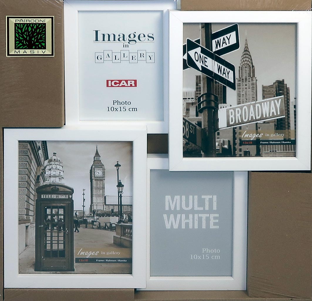 Fotorámeček Gallery Multi White 42