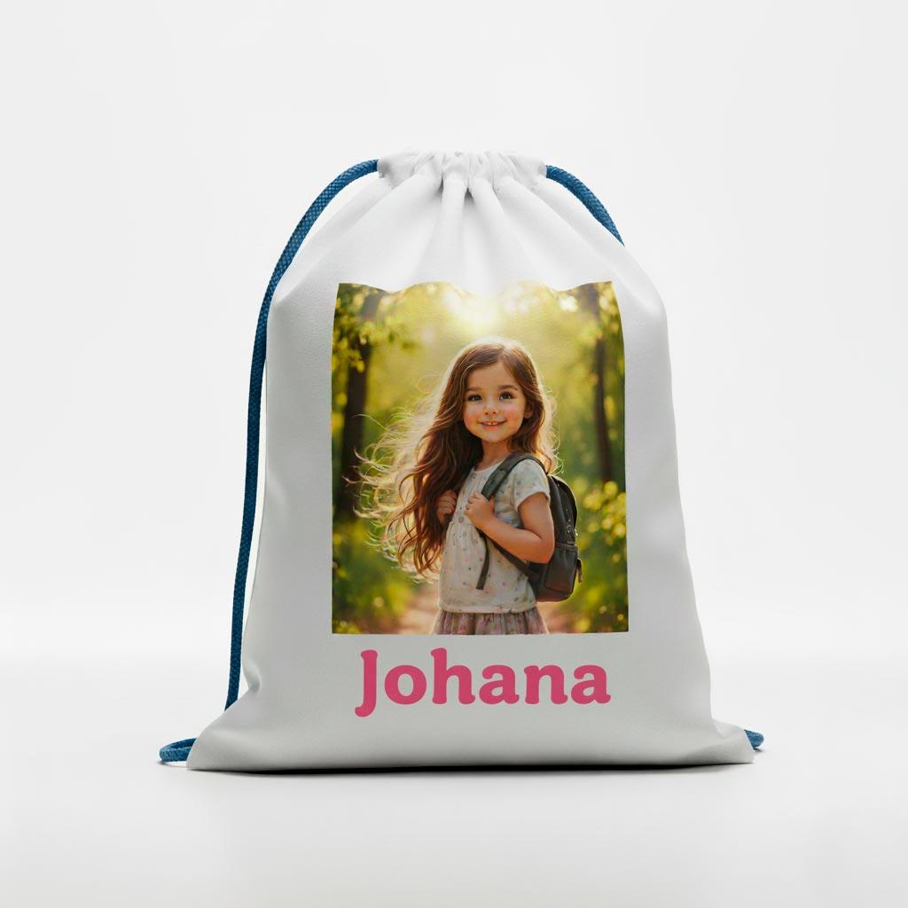 Pytlík na přezůvky s vlastní fotografií