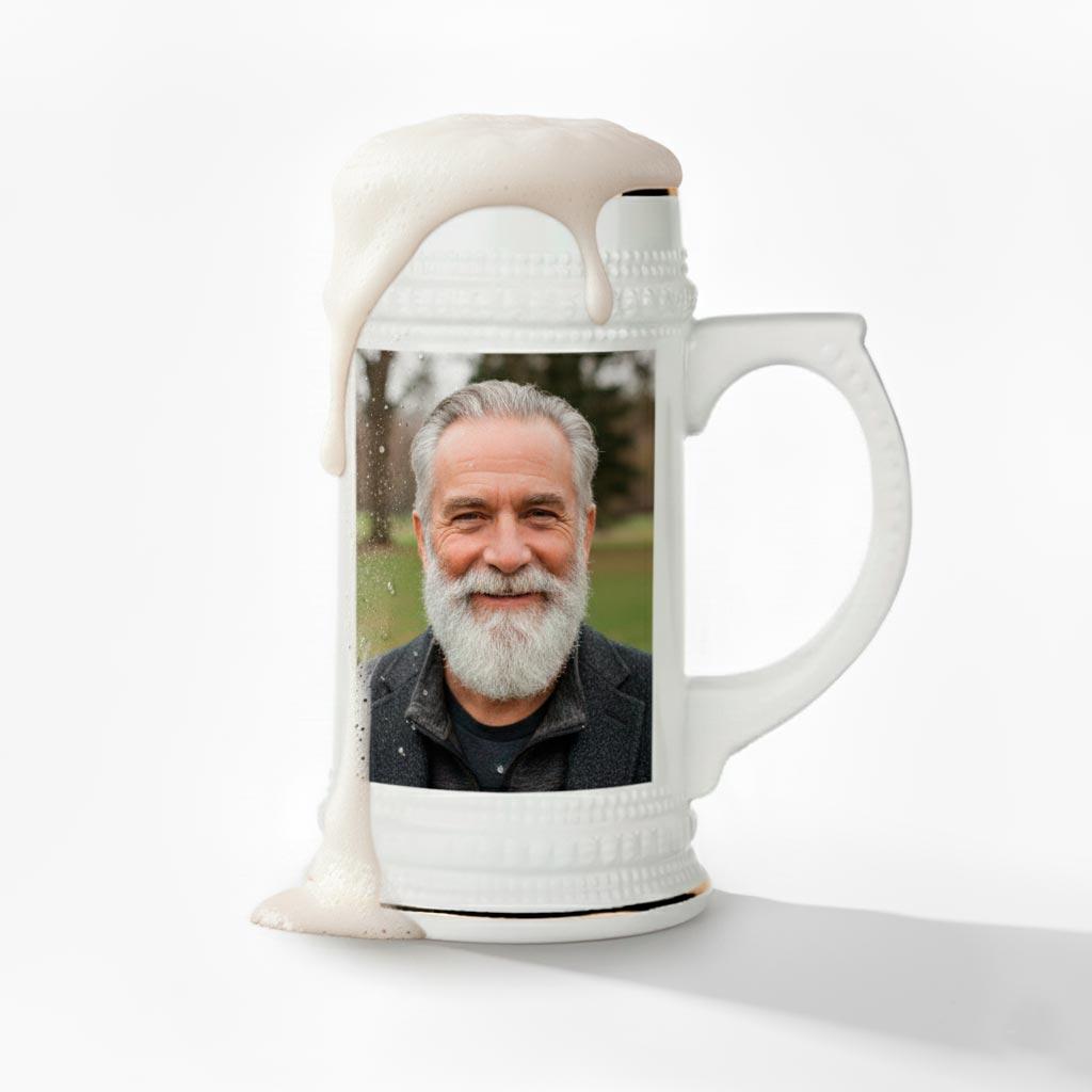 korbel s vlastní fotografií