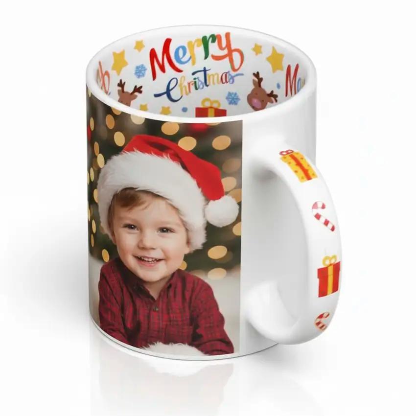 Keramický hrnek s fotografií 250 ml Merry Christmas