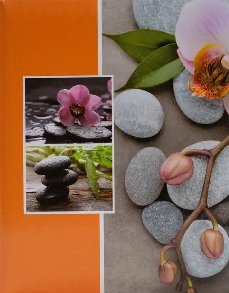 Mini album pre 100 fotiek 9x13 Orchid 1