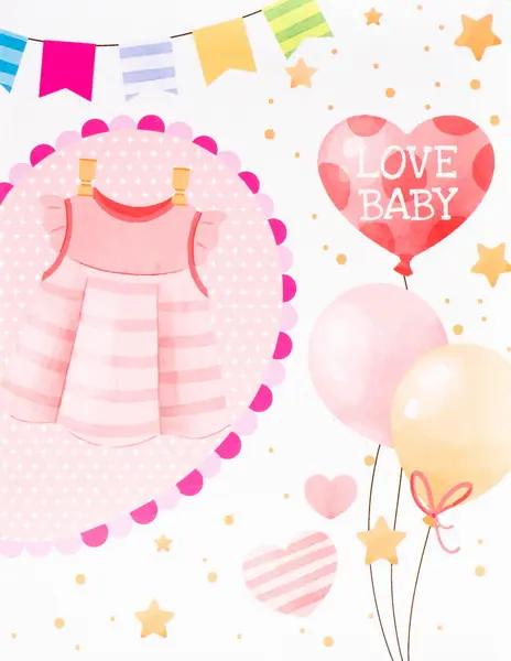 Mini album pro 100 fotek 9x13 Babymo 2 růžové