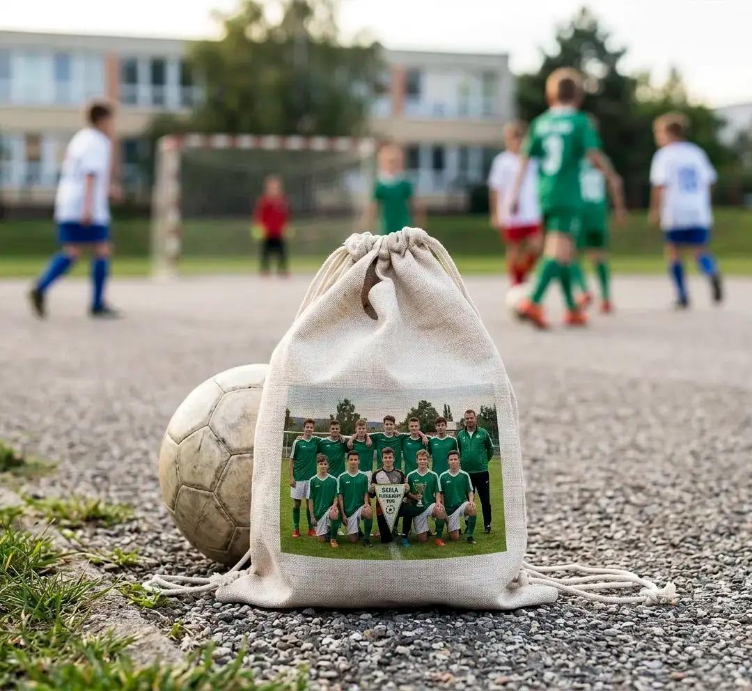 Plátěný vak s vlastní fotografií nebo grafikou