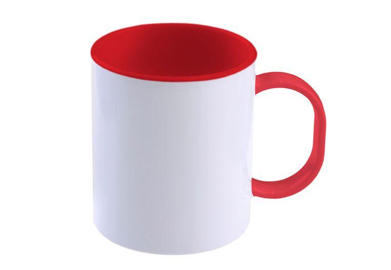 Hrnek polymer  ČERVENÝ