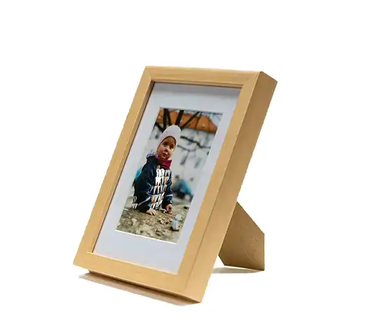 fotografie vložená do rámečku