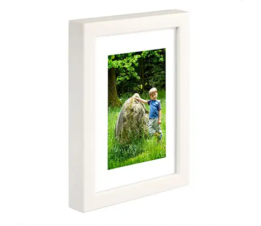 fotografie vložená do rámečku