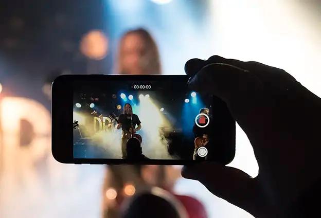 fotografování mobilem
