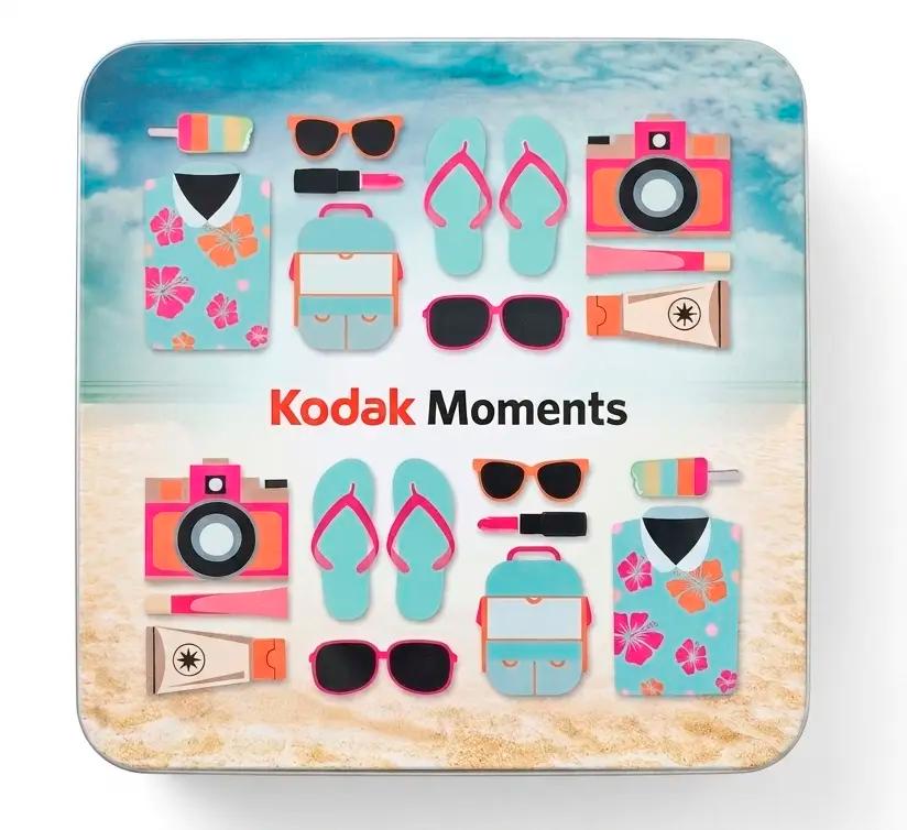Kodak Foto Box – plechová krabička na fotografie