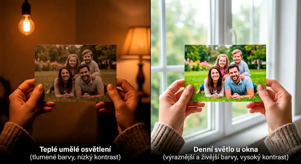 Jak světlo ovlivňuje vzhled fotografií