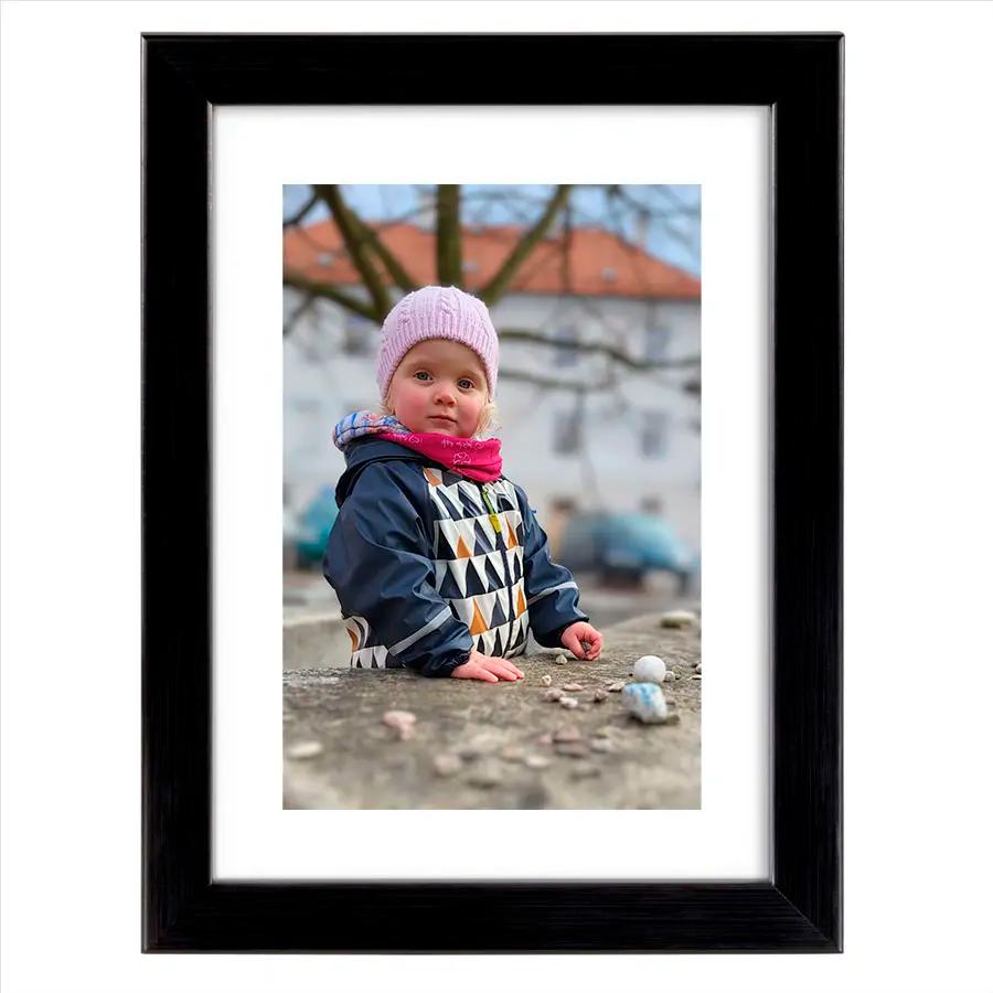 fotografie vložená do rámečku