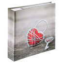 Album pro 200 fotek 10x15  RUSTICO METAL HEART