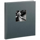 Klasické fotoalbum 50 stran Fine Art šedé