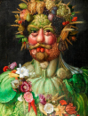 Rudolf II jako Vertumnus 50x65cm - Giuseppe Arcimboldo