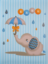 SAMOLEPIACE album 40 strán Umbrella 1 modrý