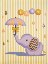 SAMOLEPÍCÍ album 40 stran Umbrella 3 žluté