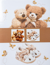 SAMOLEPIACE album 20 strán Bear hnedý