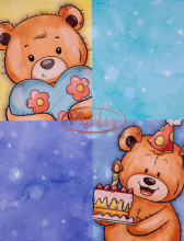 Mini album pre 100 fotiek 10x15 Dear 1