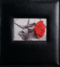 Klasické fotoalbum 60 stran Red Rose BLACK