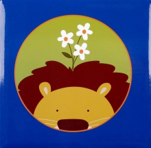 Album klasické dětské 100 stran -  Jungle Lion modrý