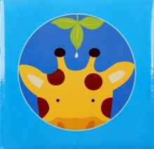 Album klasicke detske 100 strán - Jungle žirafa modrý